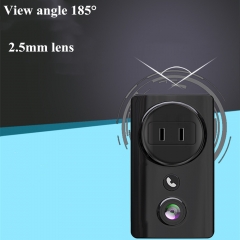 1080p 185° Panoramic wireless Intelligent Socket camera
