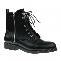 customized black warm waterproof boots shoes for women ladies