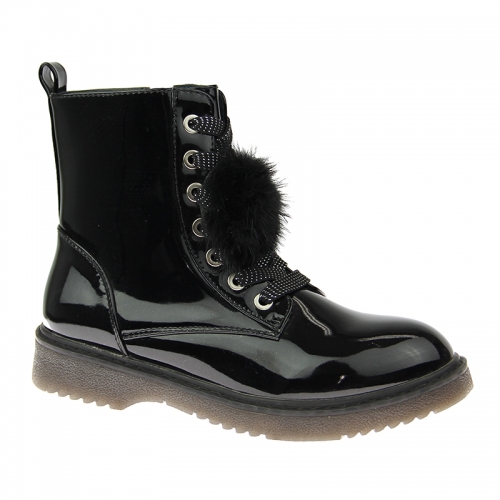 high quality black cute winter warm fashion kid boot for girl