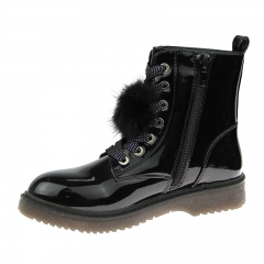 high quality black cute winter warm fashion kid boot for girl