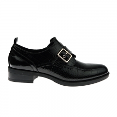 designer ladies women black comfortable casual flat pumps shoes