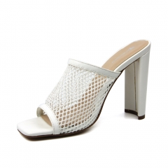 Best Price Summer Latest Designs Custom Logo White Womens Sandals