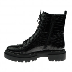 designers luxury black winter flat platform boots shoes for woman