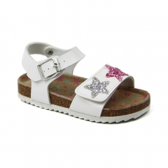 wholesale custom designer fashion kids summer flat beach sandals for girls
