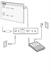 BYHUBYENG Restaurant fastfood beverage shop cafe take meal LCD TV display wireless queue number calling system