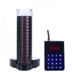 BYHUBYENG Vibrating Restaurant Pagers Restaurant Buzzer 15 Pager System CE FCC Full Water-proof Certified FM Distance