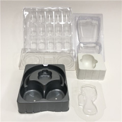 PVC plástico personalizado que forma el embalaje de la ampolla de la cáscara de la almeja