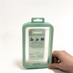 Venta caliente caja de paquete de PVC caja de PET personalizada embalaje de plástico