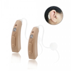 Self-fitting Bluetooth hearing check rechargeable BTE digital hearing aid with wireless which are similar to hearing assist