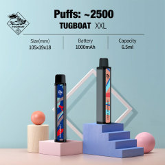 Tugboat XXL Disposable Vape Pen 2500 Puffs