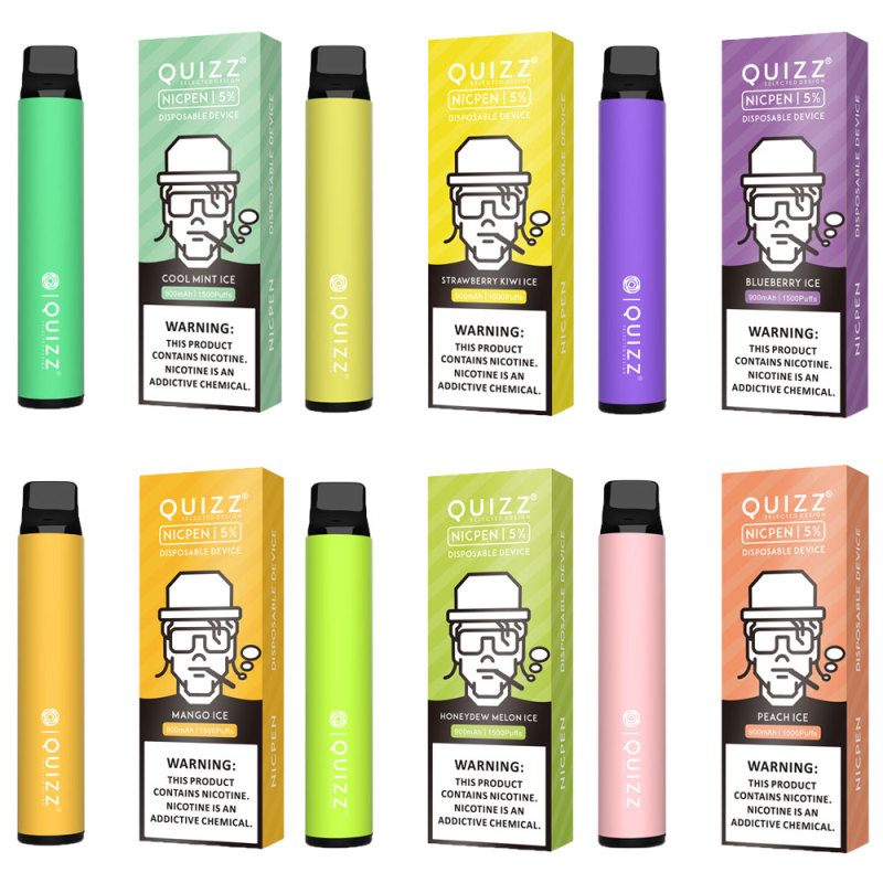 Quizz 1500 Disposable Vape Pen 900mAh