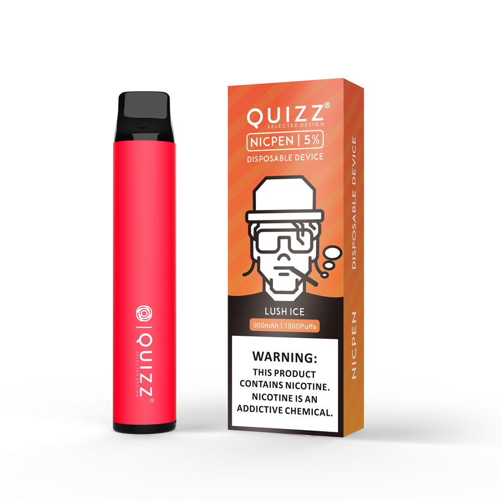 Quizz 1500 Disposable Vape Pen 900mAh