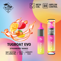 Tugboat EVO 4500 Puffs Disposable Vape Device