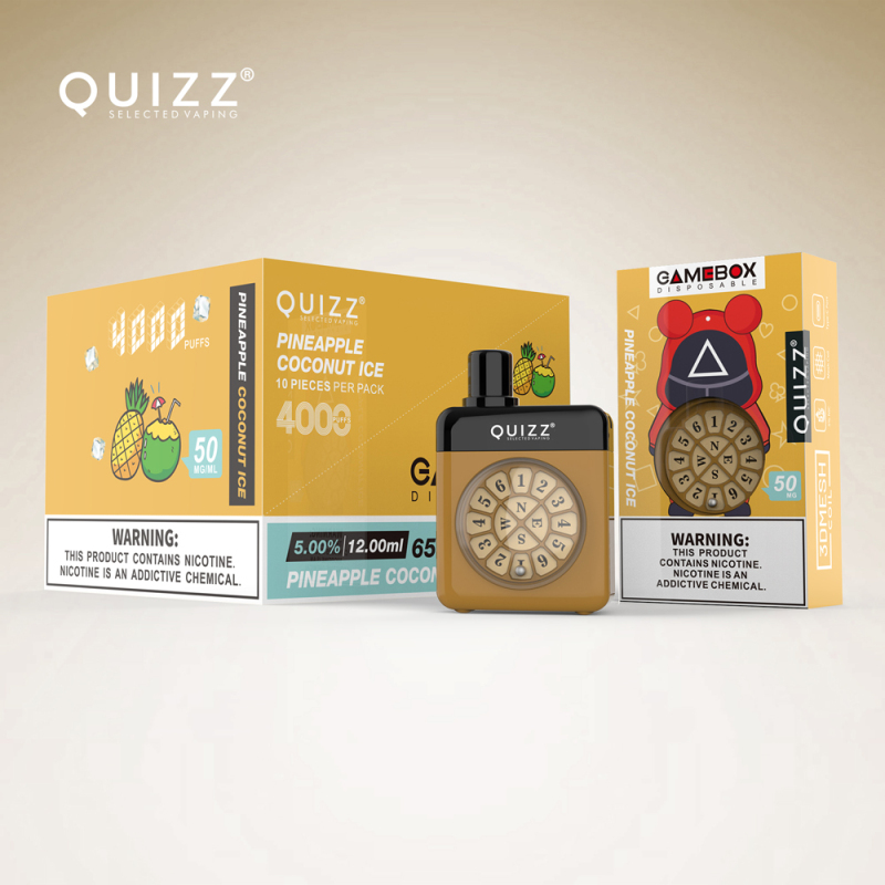 Quizz Game Box Disposable Pod Device 4000 Puffs