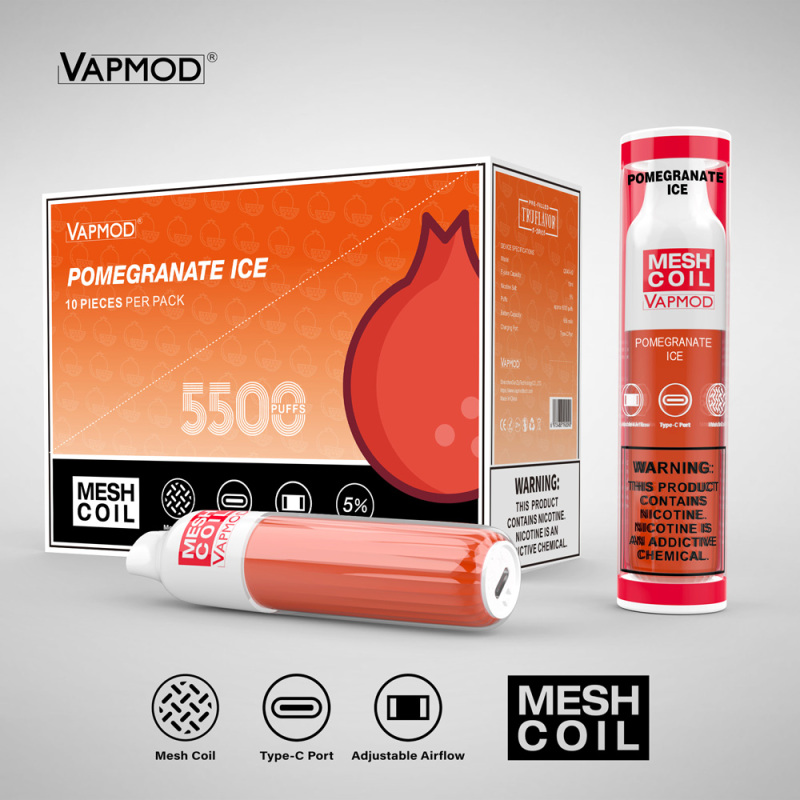 Vapmod QD40-V2 Disposable Pod Device 5500 Puffs