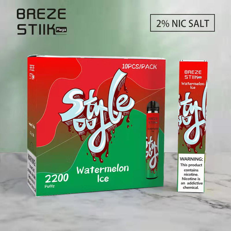 BREZE STIIK Mega 2200 Puffs Disposable Pod Kit 2%