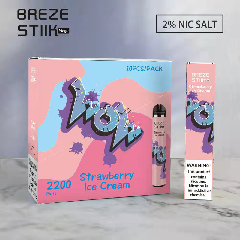 BREZE STIIK Mega 2200 Puffs Disposable Pod Kit 2%