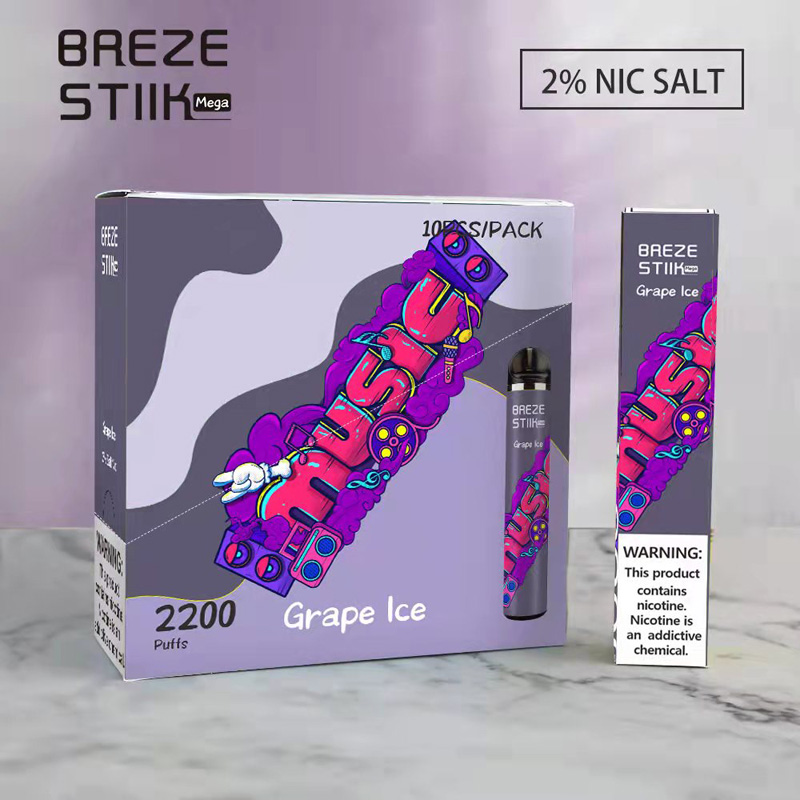 BREZE STIIK Mega 2200 Puffs Disposable Pod Kit 2%