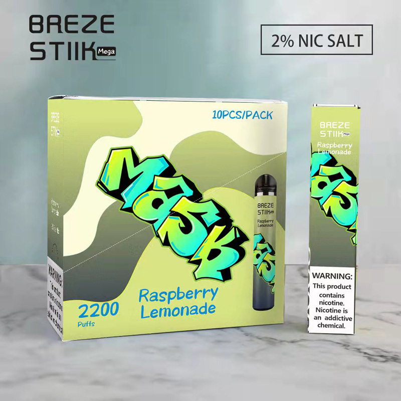BREZE STIIK Mega 2200 Puffs Disposable Pod Kit 2%