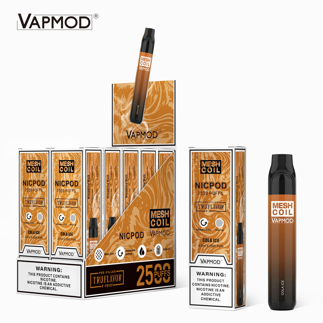 Vapmod Nicpod Disposable Vape 2500 Puffs