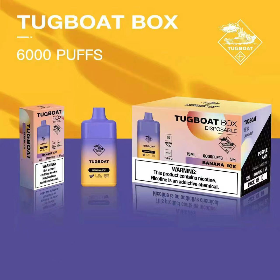 Tugboat Box 6000 Puffs Disposable Pod Device