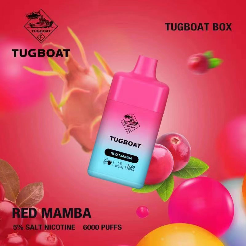 Tugboat Box 6000 Puffs Disposable Pod Device