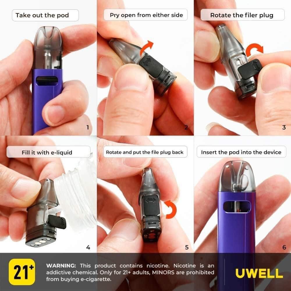 UWELL Caliburn A2S Pod Kit 2ml