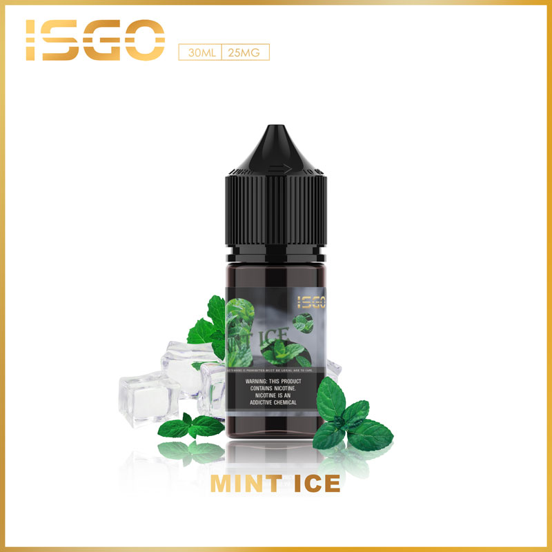 ISGO Nic Salt eLiquid 30ml 25mg Vape eJuice