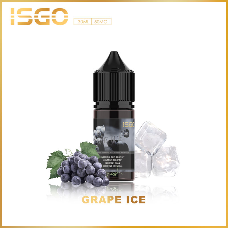 ISGO Nicotine Salt eJuice 30ml 50mg Vape eLiquid