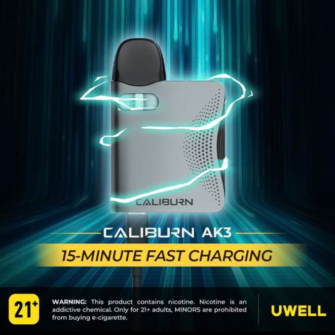 Uwell Caliburn AK3 Pod System 2ml 520mAh