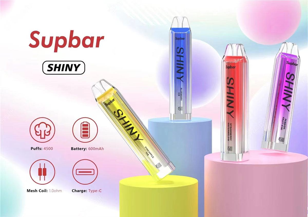 NEW Supbar Shiny 4500 Puffs Coming Soon