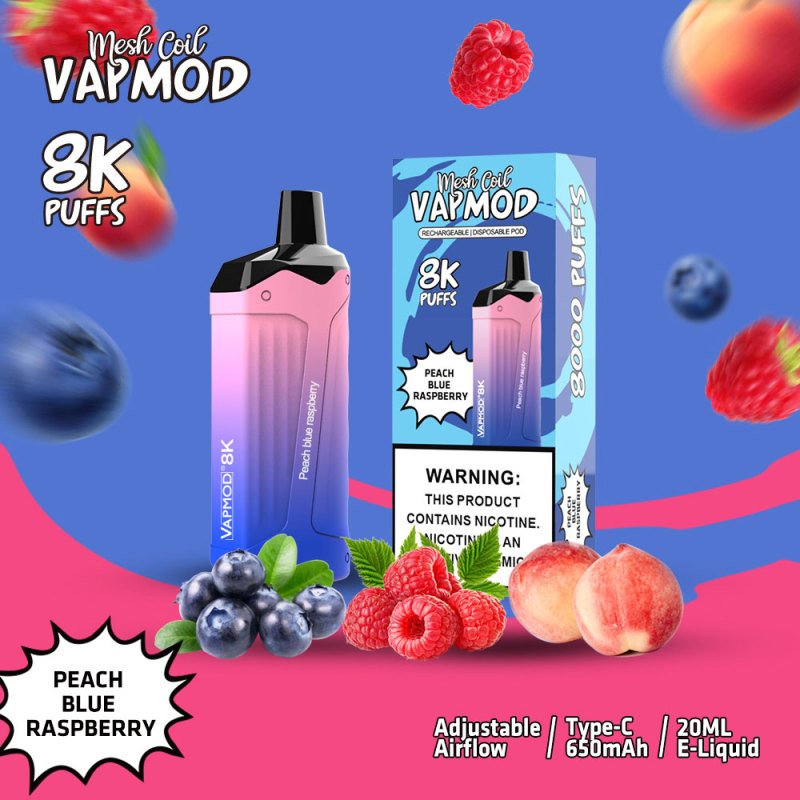 Vapmod 8K Puffs Disposable Electronic Cigar Airflow Adjustable