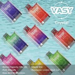 VASY Crystal 600 Puffs Disposable eCigarette with Mesh Coil