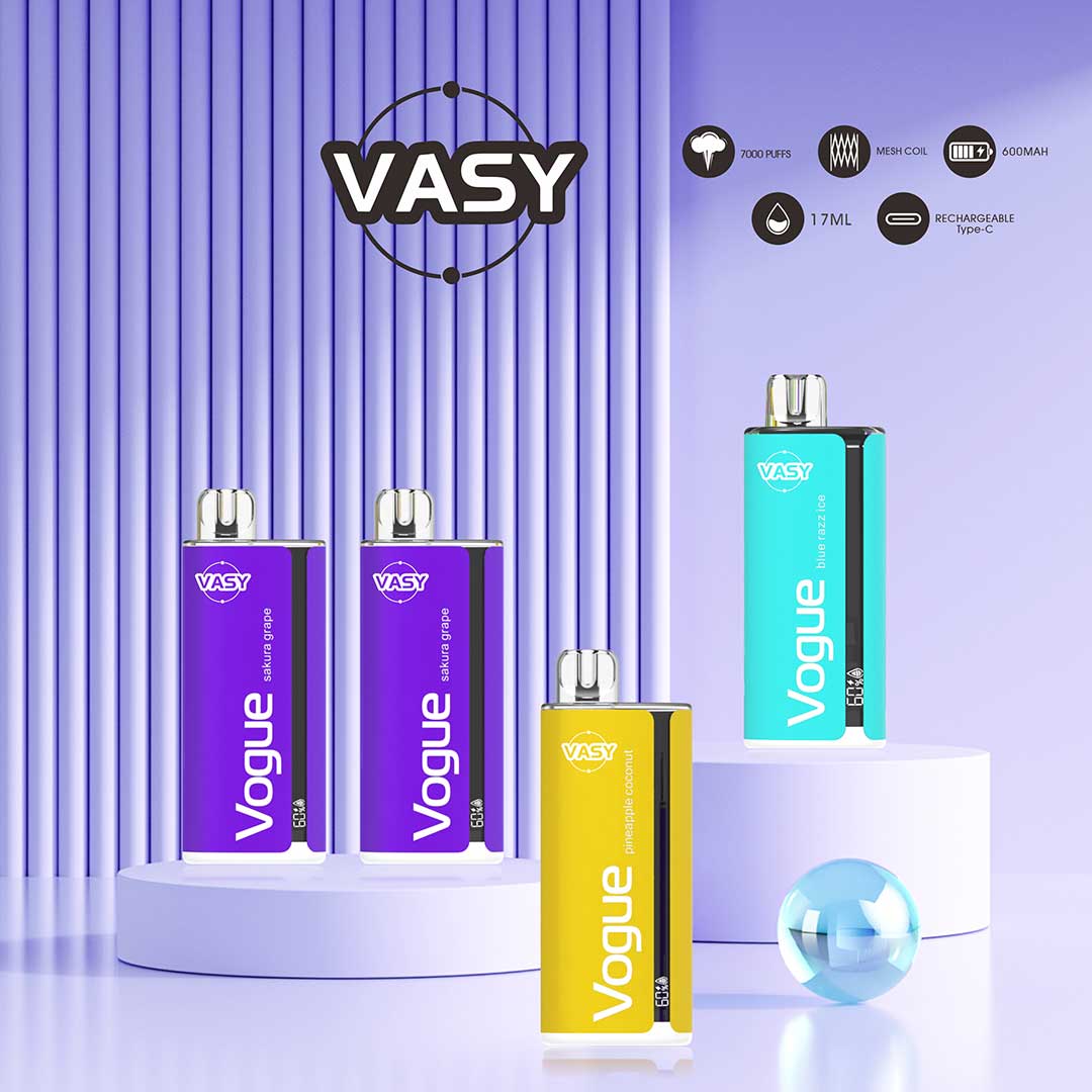 VASY Vogue 7000 Puffs Disposable Vape with Display