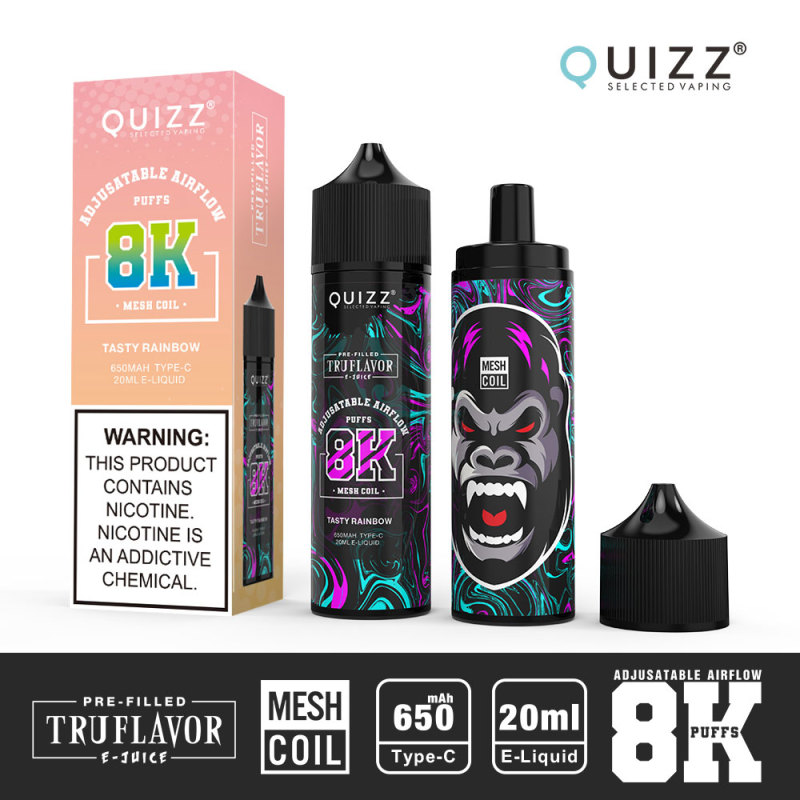 Quizz QD62-V2 Disposable Pod Device 8000 Puffs