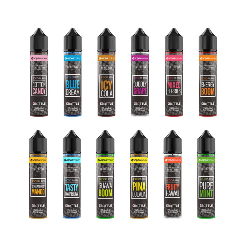 Vapmod QD62 EBOTTLE 4000 Puffs Disposable eCigarette