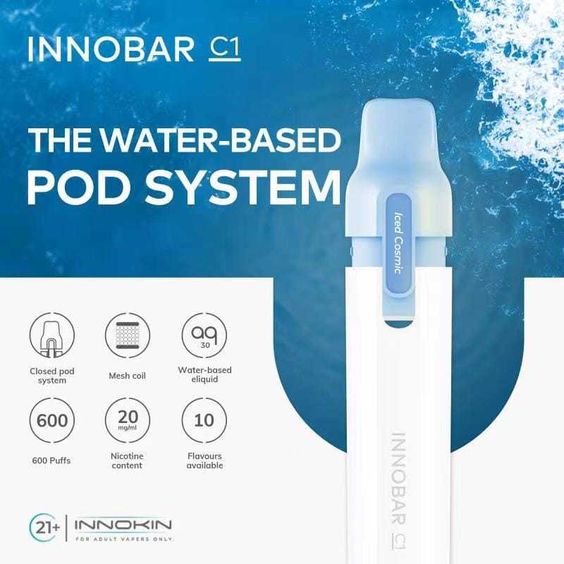 INNOBAR C1 600 Puffs Disposable Vape Bar TPD