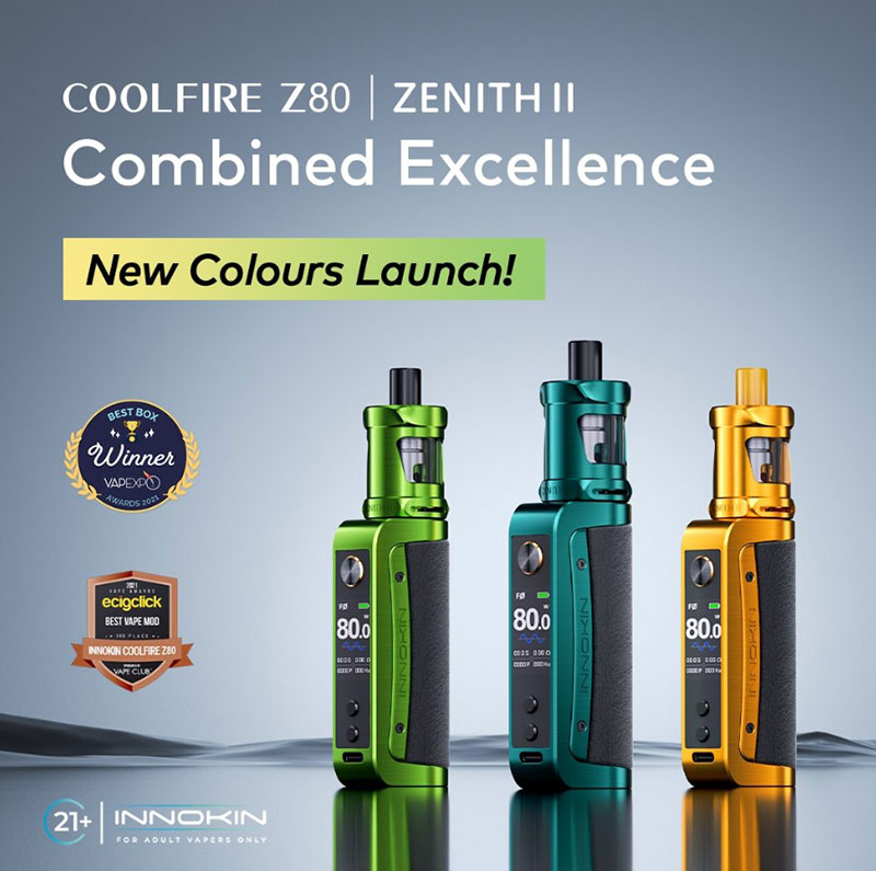 Innokin Coolfire Z80 Kit with Zenith II Tank