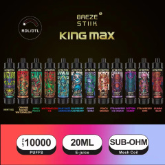 Breze Stiik King Max 10000 Puffs Disposable Vape Pen