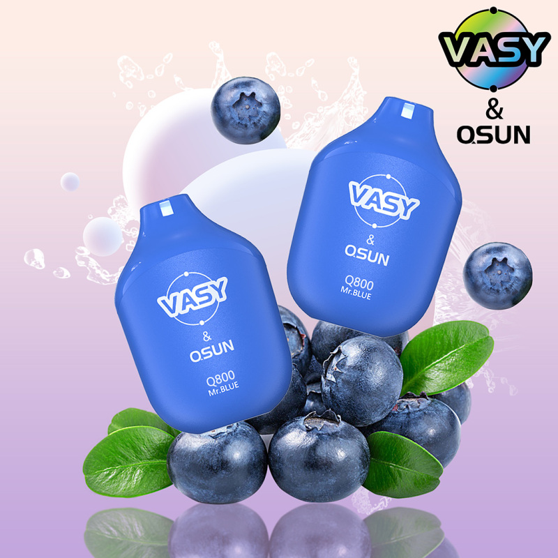 VASY & QSUN Q800 Disposable Vape 2ml 800 Puffs TPD