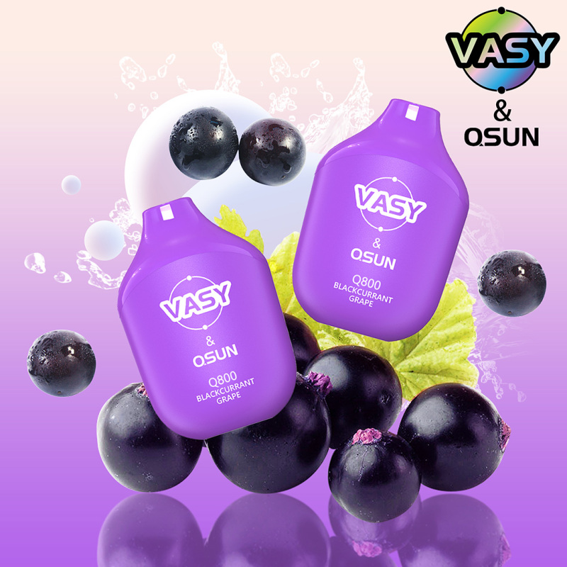 VASY & QSUN Q800 Disposable Vape 2ml 800 Puffs TPD