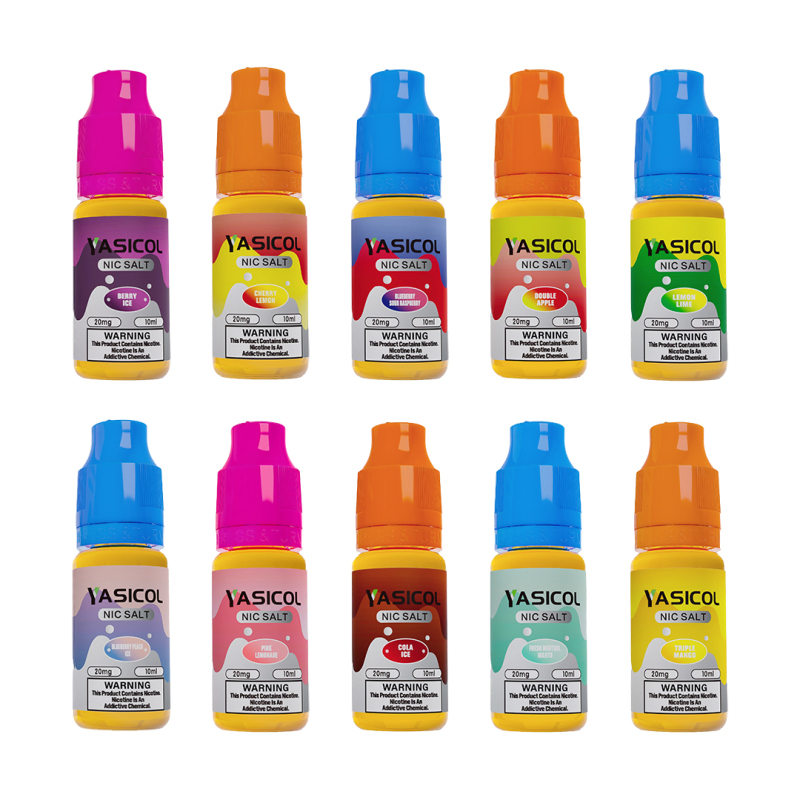 YASICOL Nic Salt e-Liquid 10ml 20mg