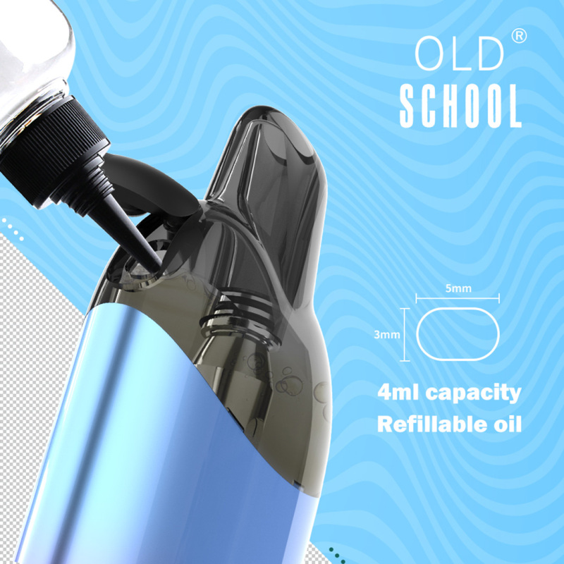 Old School RRD Refillable Disposable Vape 4ml