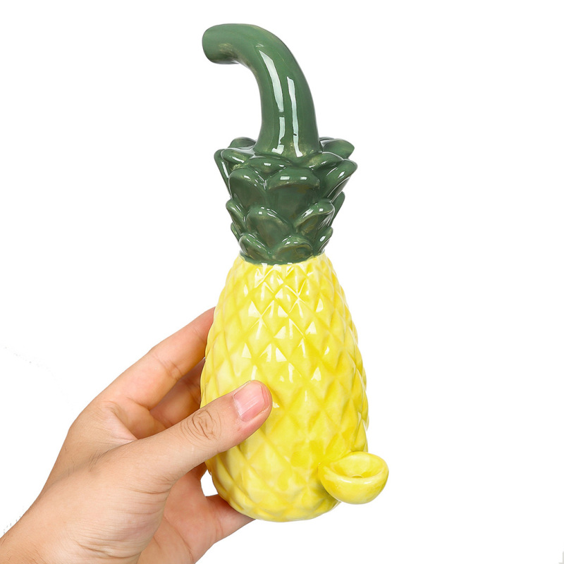 Ceramic Pineapple Pipe