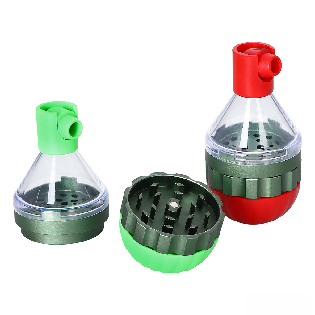 Bulb Style 4-Layer Cigarette Grinder 50mm