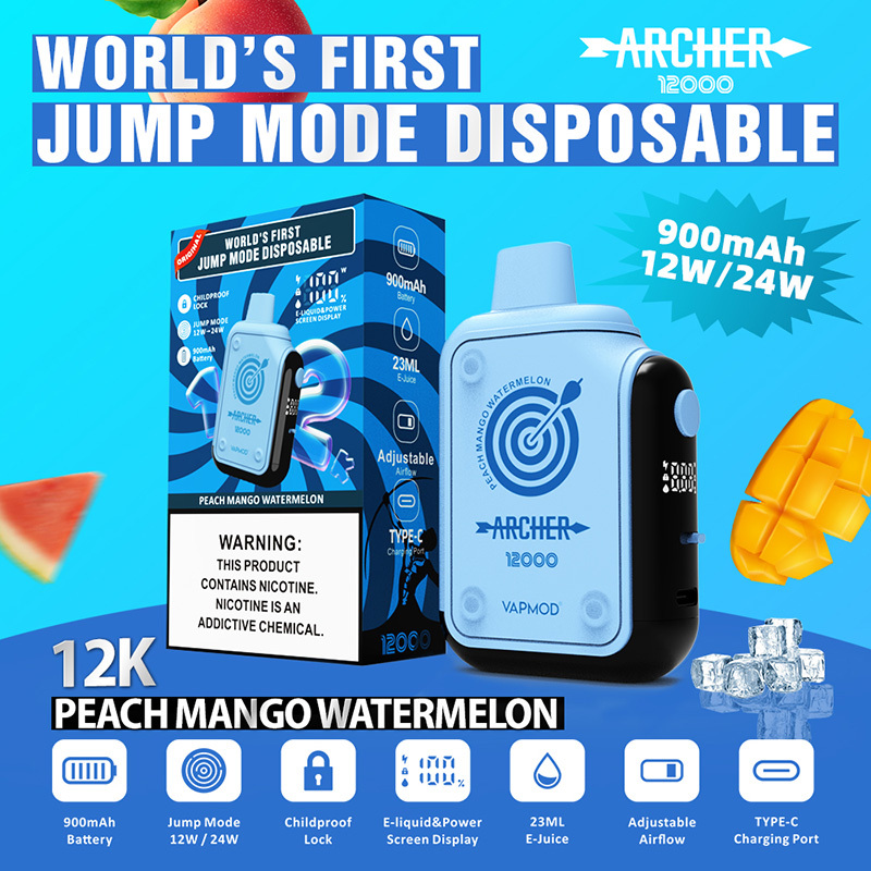 ARCHER 12000 Puffs Disposable Vape with Childproof Lock