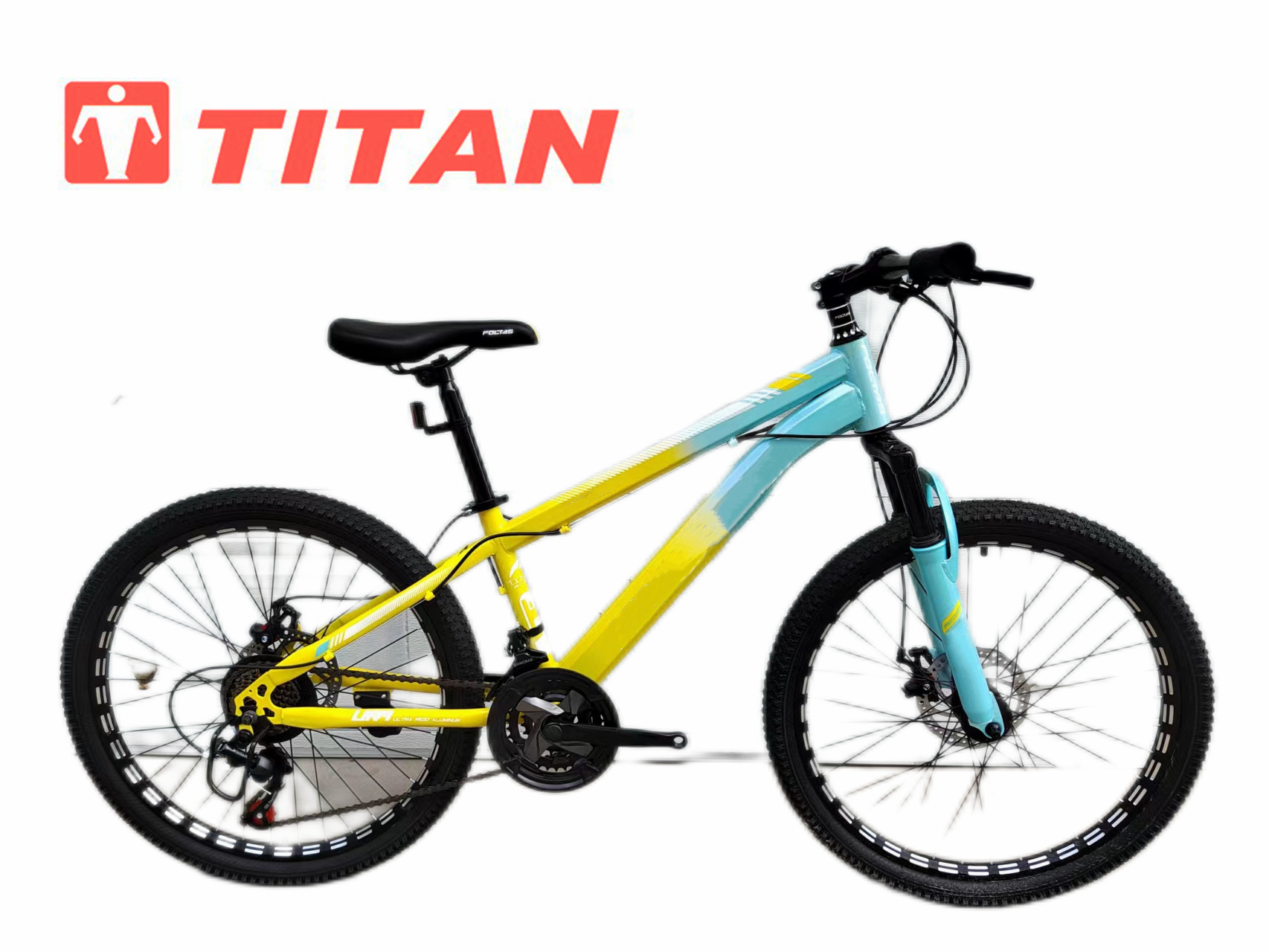 TITAN Adult Mountain Bike, Steel Frame