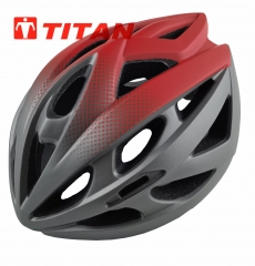 TITAN Adult Mountain Cycling Helmet KSL-717 grey red