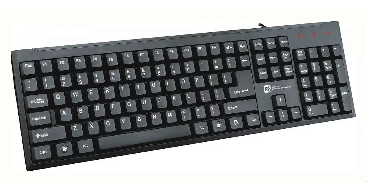 R8 1805 FASHUONABLE USB KEYBOARD