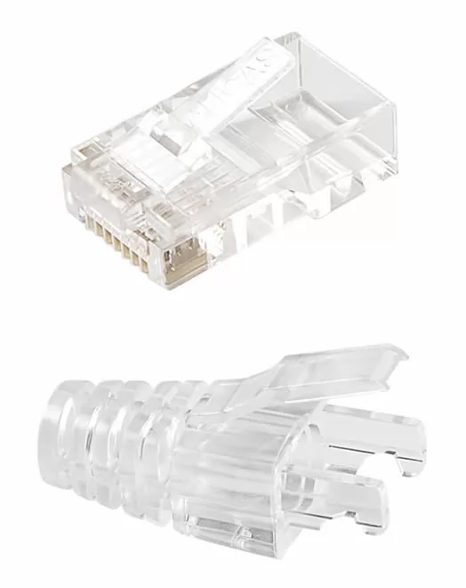 AUCAS-ARJ5AUP CAT5E RJ45 CONNECTOR BOOTS SET